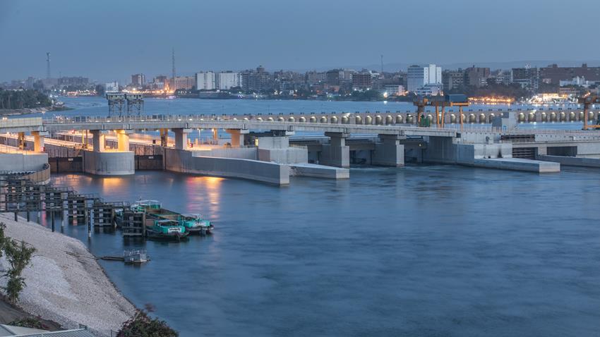 New Assiut Barrage and its attached power station